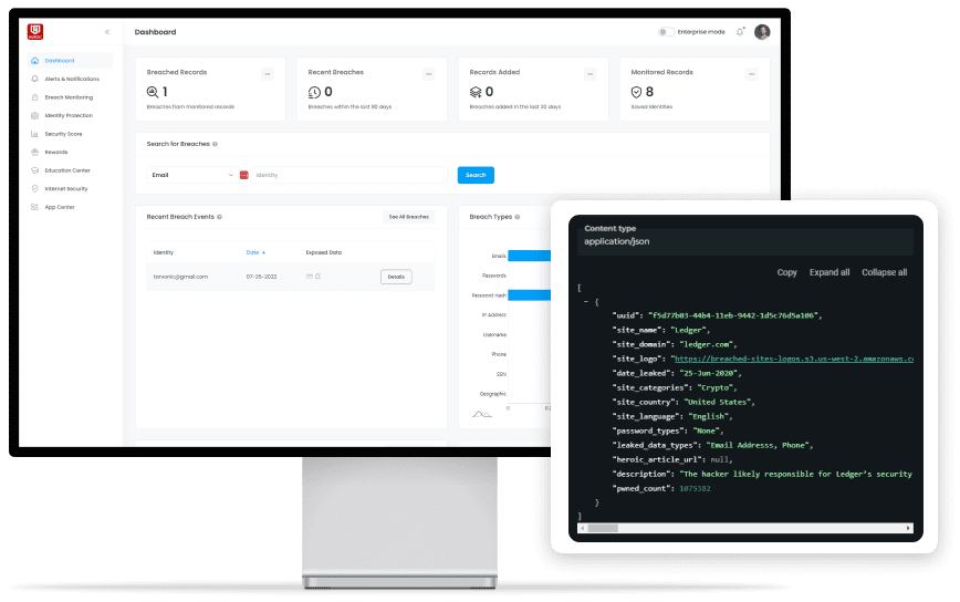 DarkHive data engine visualization